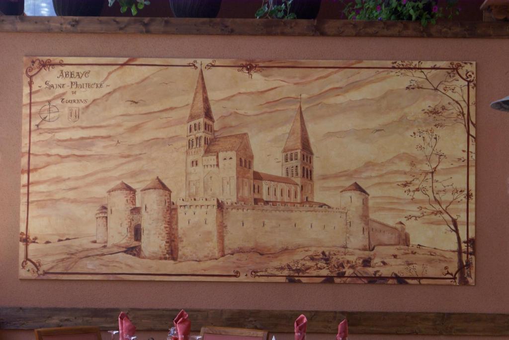 ホテル Le Relais De L'Abbaye トゥールニュ エクステリア 写真